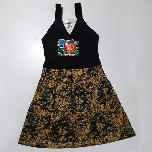 Rider Kids Print Frock Multicolor